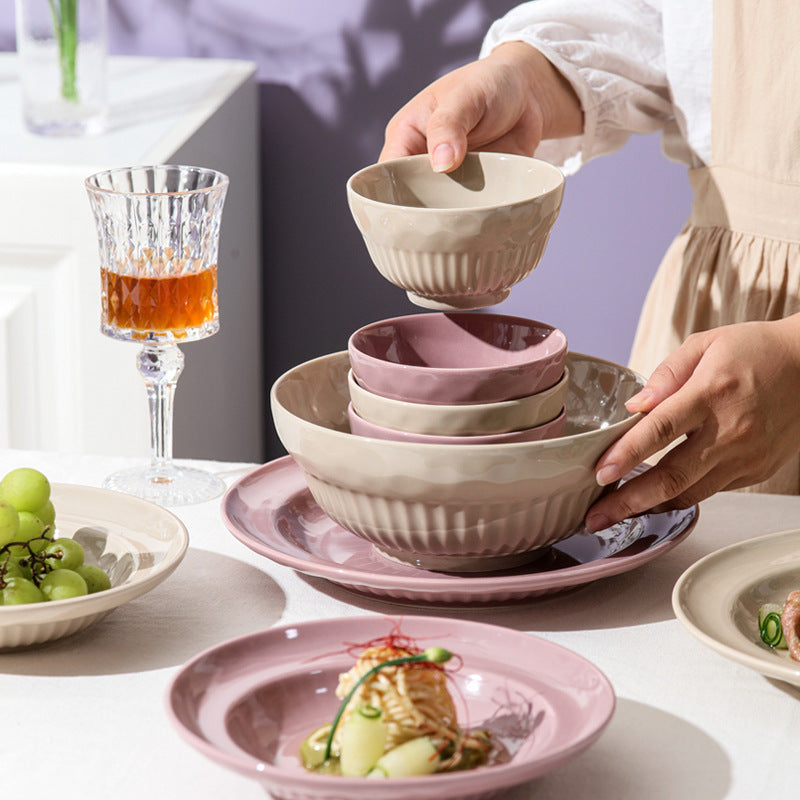 Retro Luxury Ceramic Tableware Set
