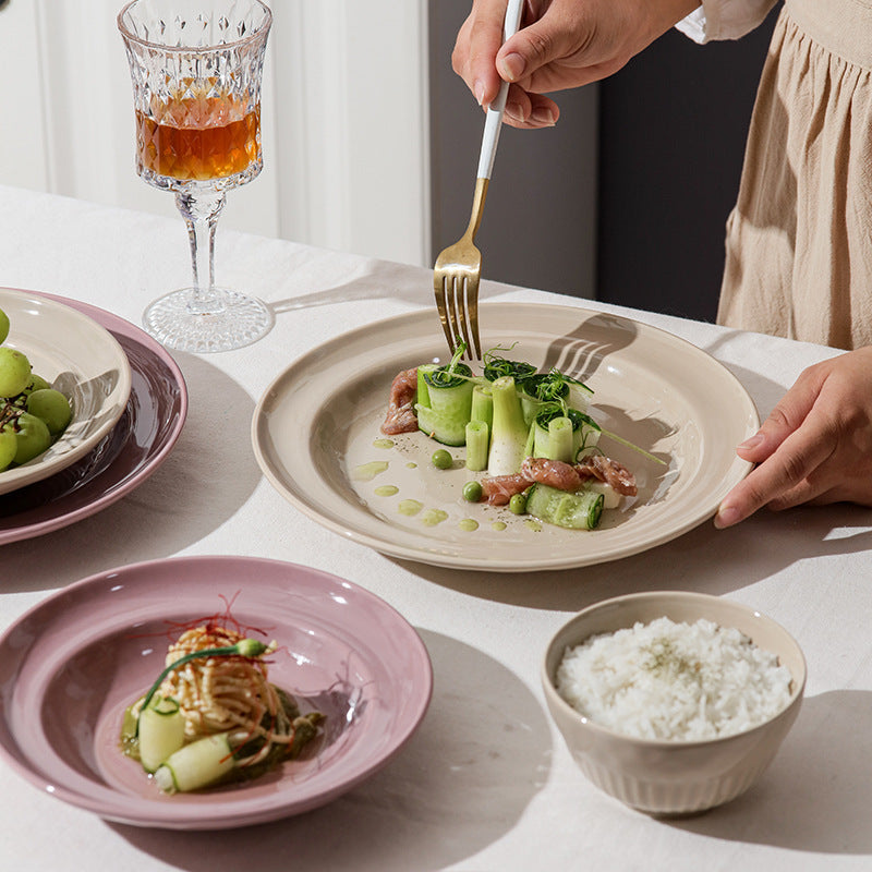 Retro Luxury Ceramic Tableware Set