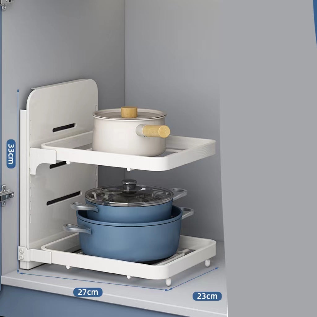 Multi-layer Shelving Pot Under The Cabinet