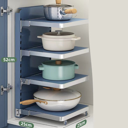 Multi-layer Shelving Pot Under The Cabinet